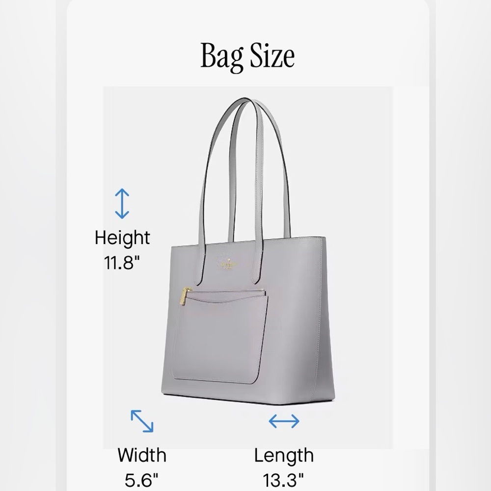 Final Price Drop New Kate Spade Staci Large Tote Set - Picture 3 of 5